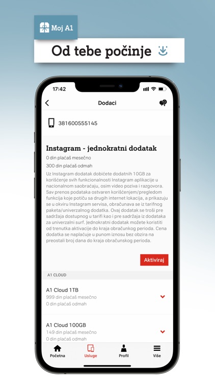 Moj A1 RS screenshot-4