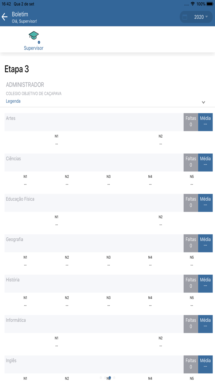 Aluno Objetivo Caçapava