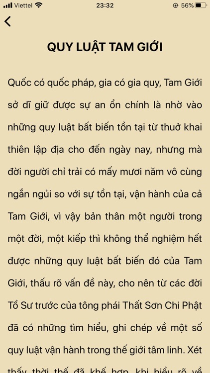 Quy Luật Tam Giới