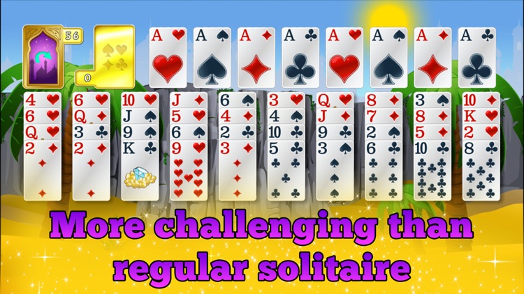 Forty Thieves Solitaire Gold screenshot-0