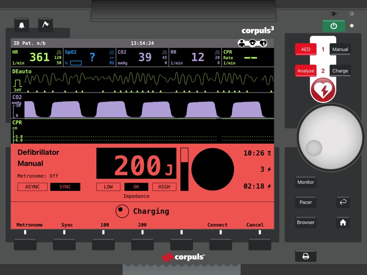 corpuls simulation by corpuls GS Elektromedizinische Geräte G. Stemple GmbH
