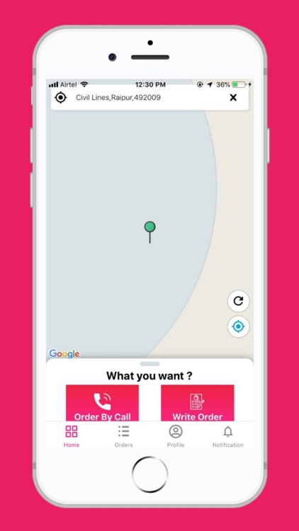 The One - Home Delivery App