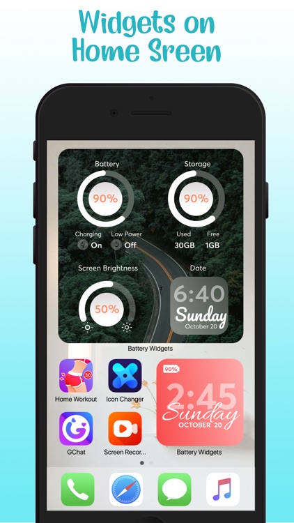 Battery Widget - Custom System screenshot-4