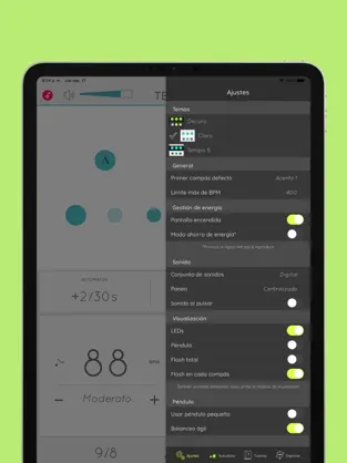 Screenshot 4 Metrónomo: Tempo Lite iphone