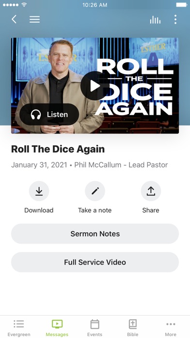 How to cancel & delete Evergreen Church from iphone & ipad 3