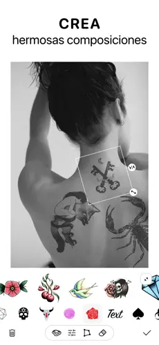 Snímek 4 Tattoo — tatuajes body editor iphone