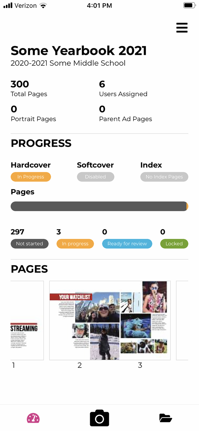 Creator Studio for Yearbooks