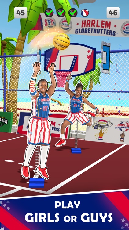 Harlem Globetrotter Basketball screenshot-4