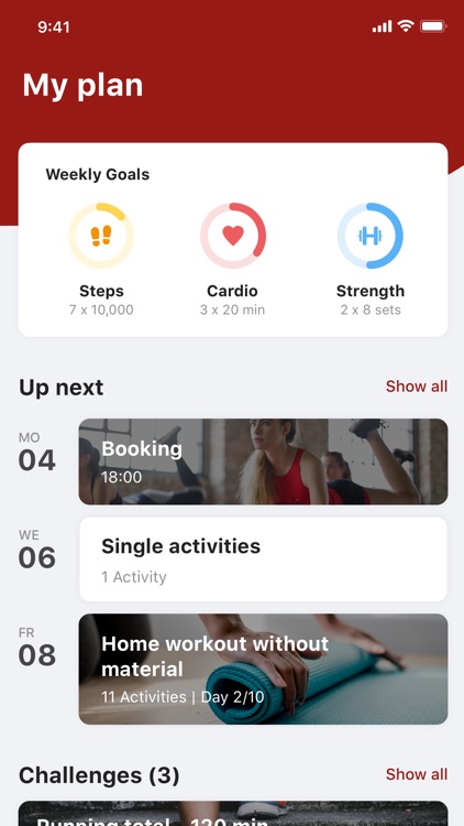 Jimmy's Fitness App