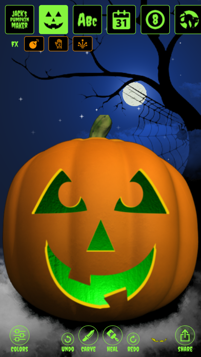 Jack's Halloween Pumpkin Maker screenshot 3