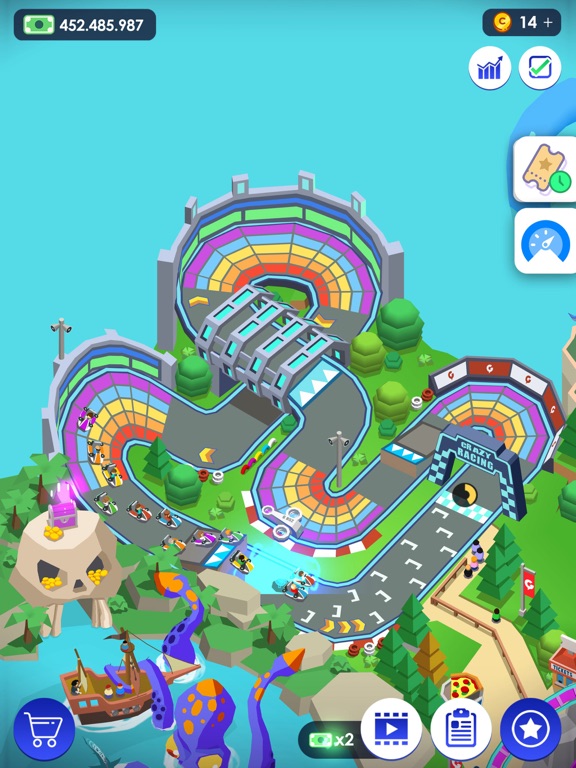 Idle Theme Park Tycoon Game By Digital Things Ios United States Searchman App Data Information - roblox theme park tycoon 2 achievements chained