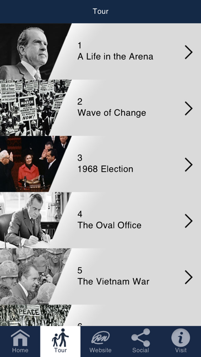 How to cancel & delete Richard Nixon: Library Tour & Research from iphone & ipad 3