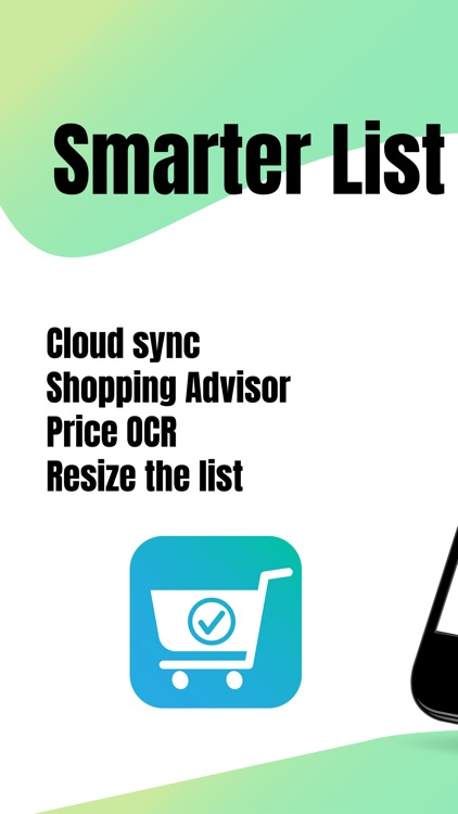 Smarter Grocery Shopping List screenshot-0