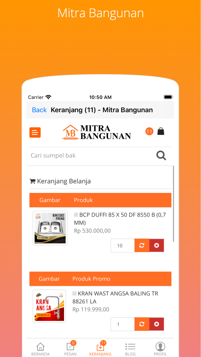 Mitra Bangunan Store