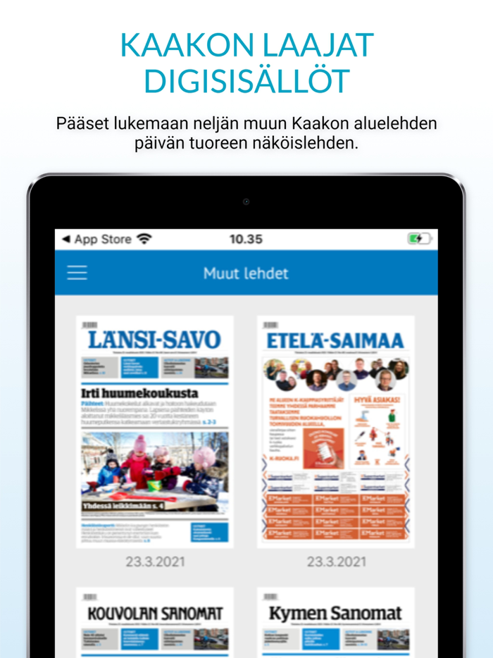 Itä-Savo, päivän lehti