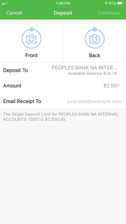 Peoples Bank Business screenshot-4