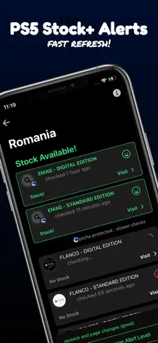 Captura 1 PS5 Stock+ Alerts iphone