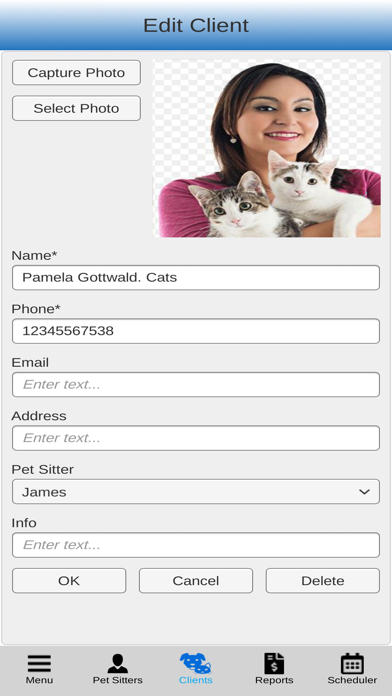Pet Sitting Software Screenshots