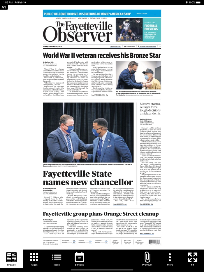 The Fayetteville Observer