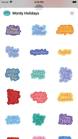 Game screenshot Wordy Holidays apk