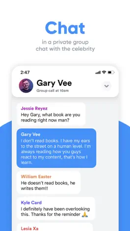 Game screenshot MyCircle - Chat with celebs apk