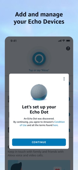 Amazon Alexa app screenshot