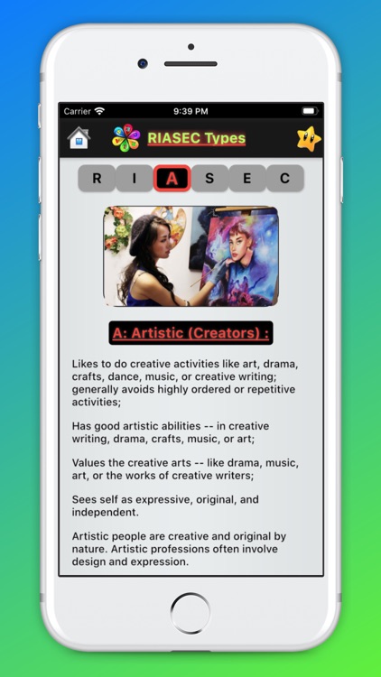 Holland Codes - RIASEC Test screenshot-4