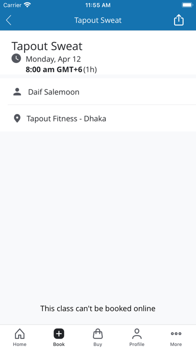 Tapout Fitness screenshot 3