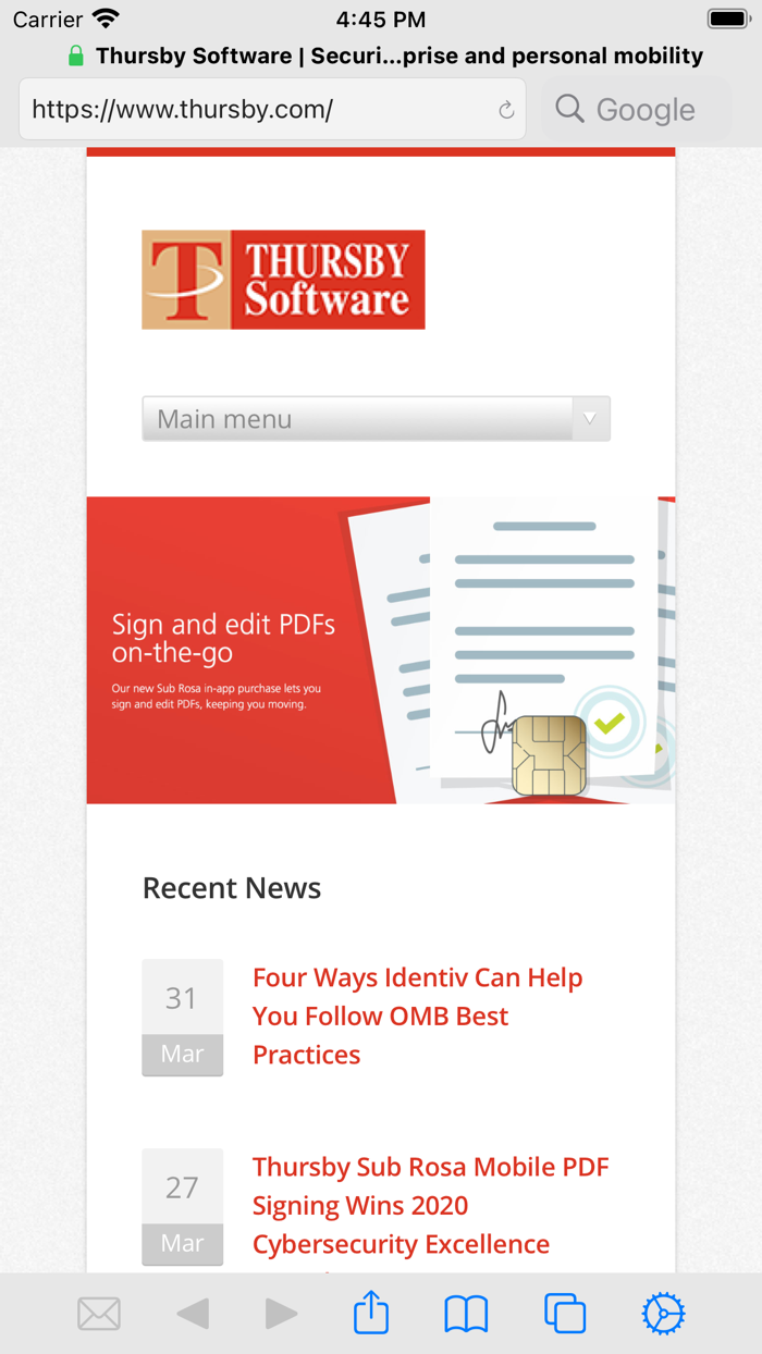 Sub Rosa Third Party