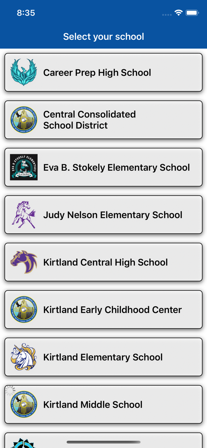 Central Consolidated Schools