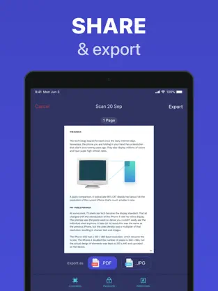 Screenshot 4 ScanMaster: Scan & Share Docs iphone