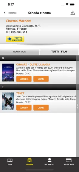 Game screenshot Webtic Stasera al Cinema apk