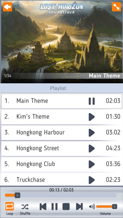 Lost Horizon - SoundtrackScreenshot von 10