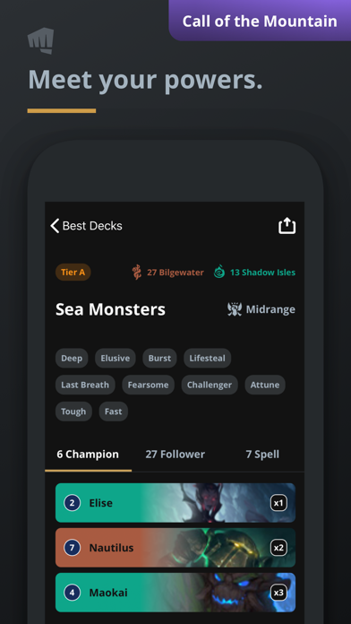 Tacter LoR - Best Meta Decks screenshot 2