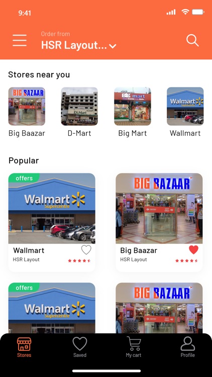 Multi Store Grocery User