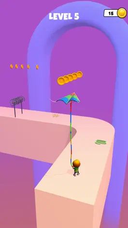 Game screenshot Kite Runner 3D apk