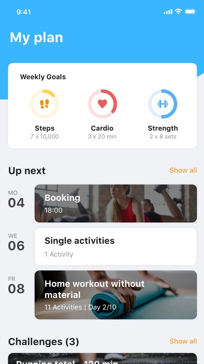 Let's Go Fitness App