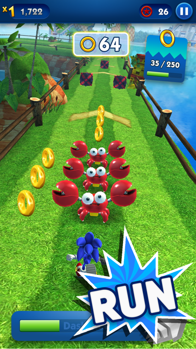 Screenshot from Sonic Dash - Endless Running