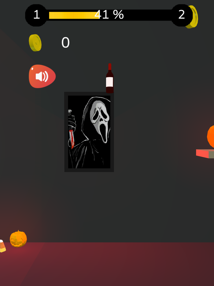 Wine Bottle Flip 3D- Halloween