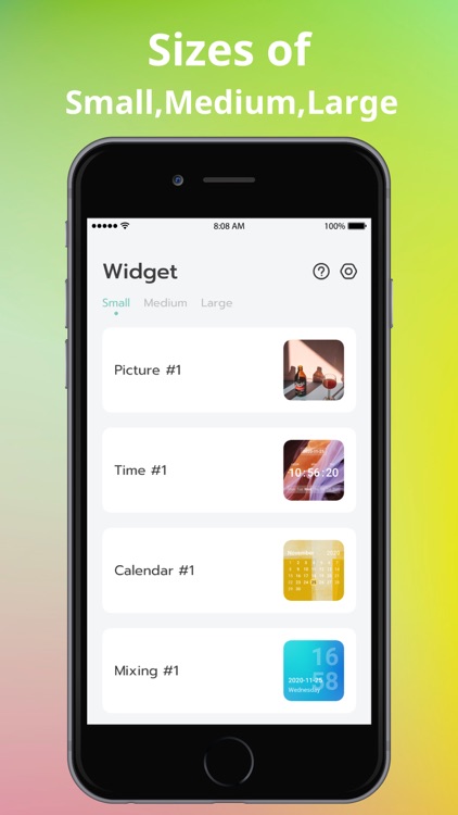 Widgets: Calendar&Clock&Date