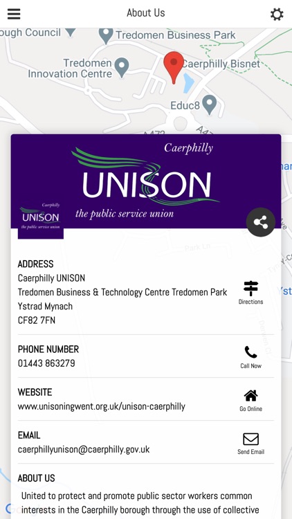 Unison Caerphilly screenshot-3