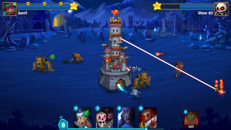 Spooky Wars - Castle Defense screenshot-4
