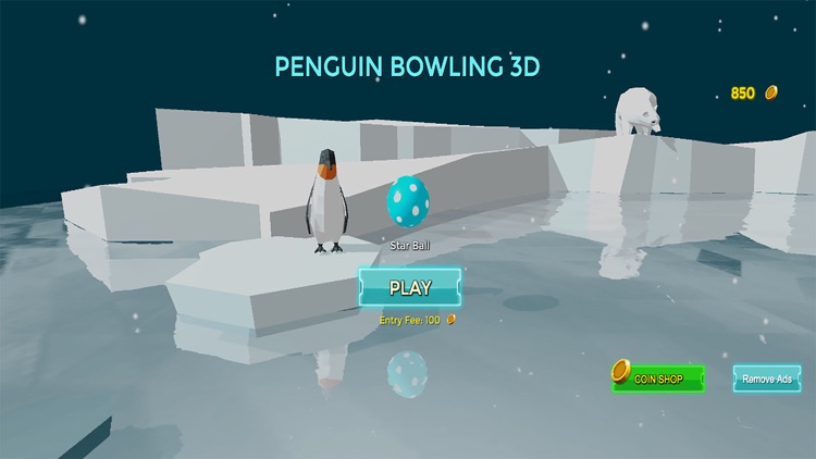 3D Bowling Games Penguin King
