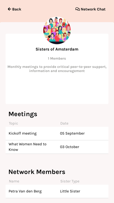 Screenshot #3 pour WomenHeart SisterMatch