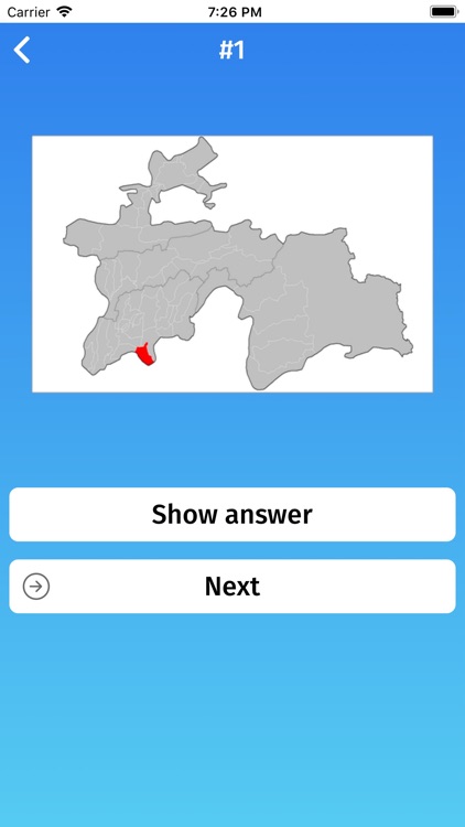 Tajikistan: Provinces Quiz screenshot-4