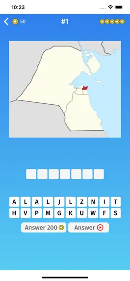 Game screenshot Kuwait: Provinces Quiz Game mod apk