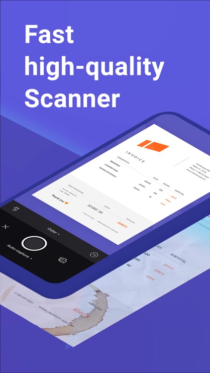 Scanner Pro-OCR Scanning & Fax screenshot-0