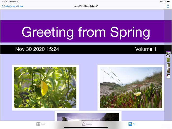 Daily Camera Notes Pro