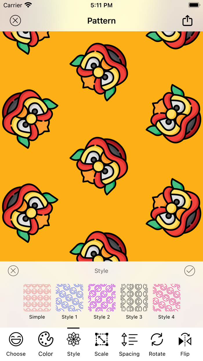 Pattern Create cute wallpaper