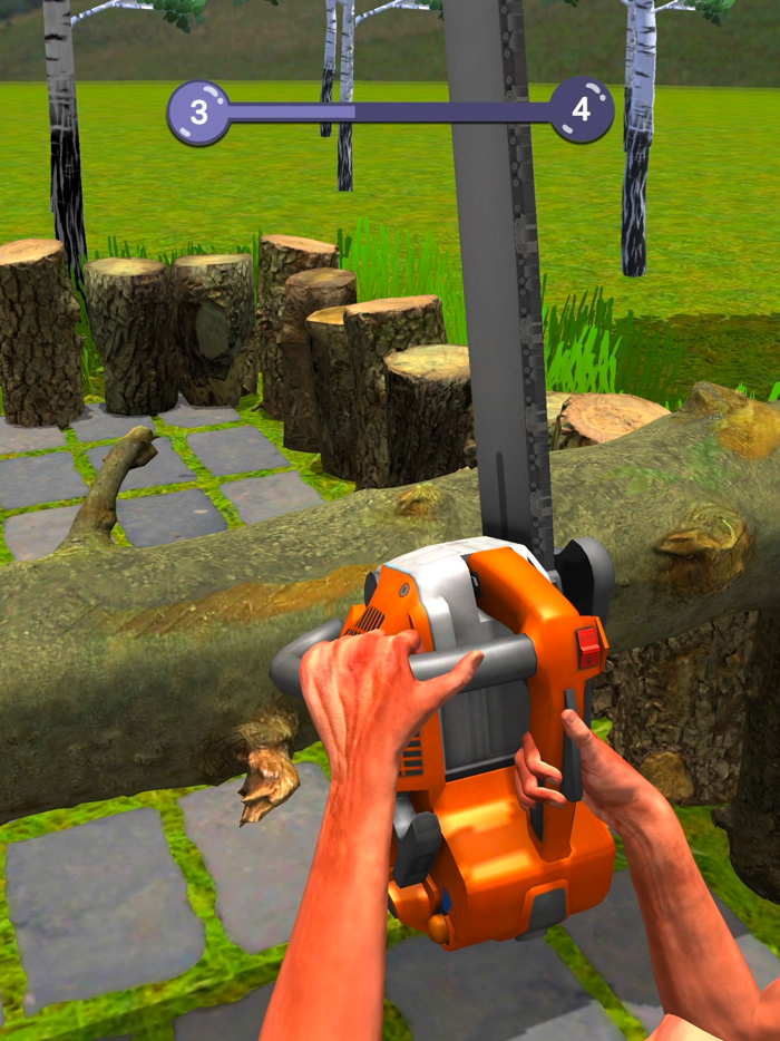 First Person Lumberjack